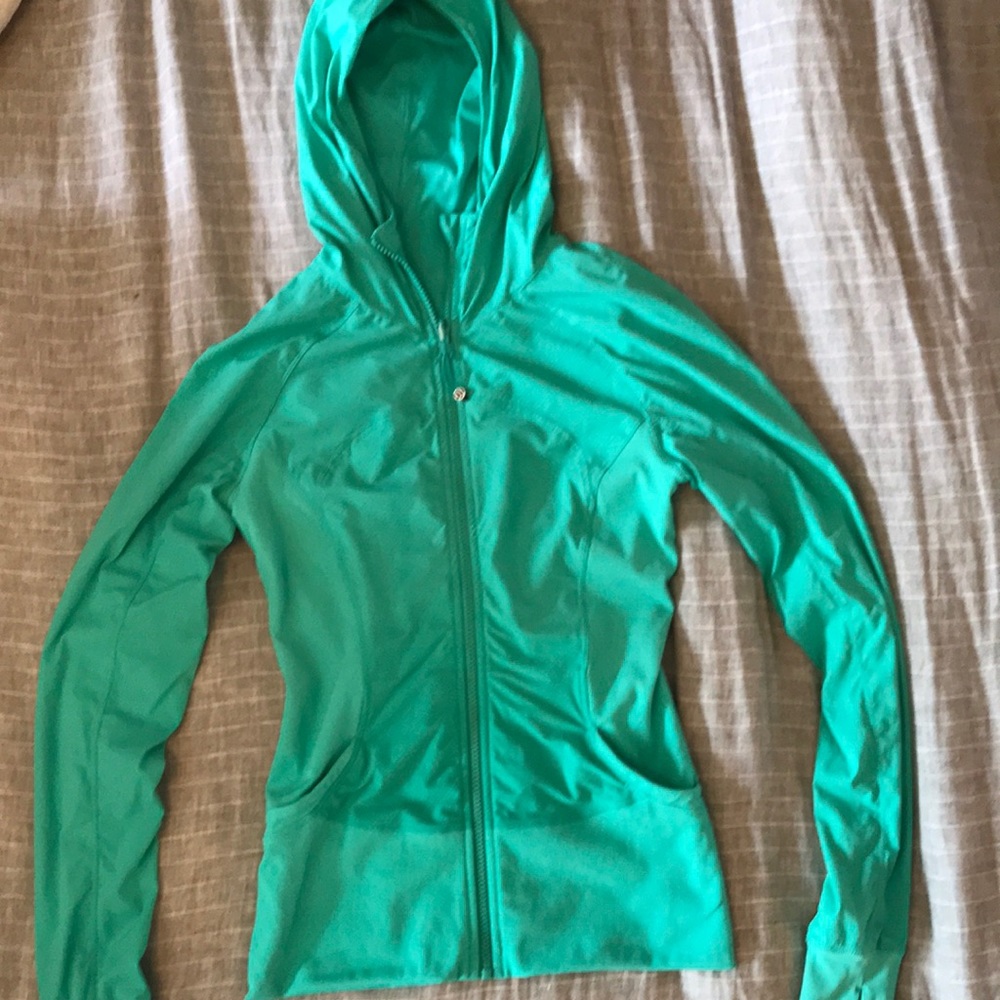 Lululemon In Flux Hooded Zip Up Jacket